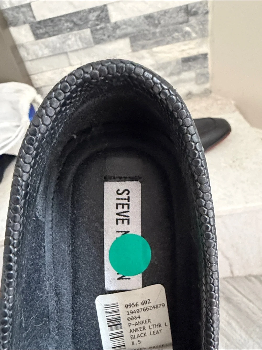 Steve Madden men's Ancher Penny leather Loafers new no box size 8.5